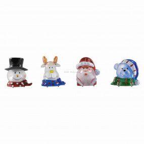 LED-es világító figura, 24 db/display, 4 figura, 1,5V LED-es világító figura, 24 db/display, 4 figura, 1,5V