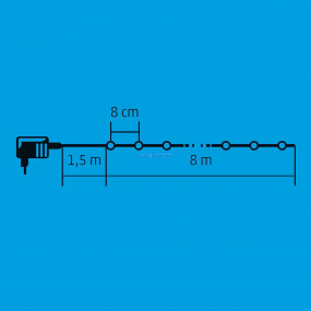LED-es gömb fényfűzér LED-es gömb fényfűzér