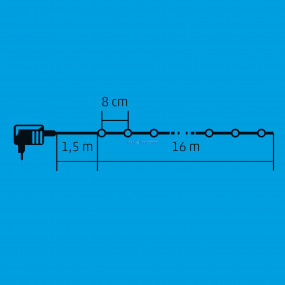 LED-es beltéri fényfűzér