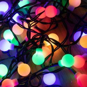 LED-es gömb fényfüzér LED-es gömb fényfüzér