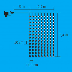 LED-es fényfüggöny LED-es fényfüggöny