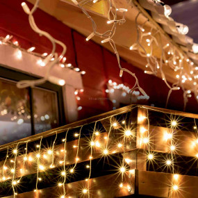 LED-es jégcsap fényfüggöny LED-es jégcsap fényfüggöny