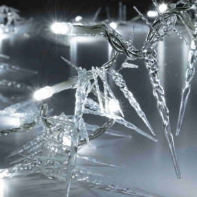 LED-es izzósor, jégcsap LED-es izzósor, jégcsap