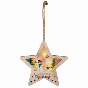 Fa ablak-, ajtódísz, csillag Fa ablak-, ajtódísz, csillag