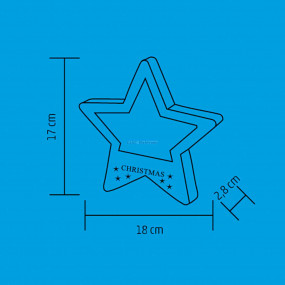 Fa ablak-, ajtódísz, csillag Fa ablak-, ajtódísz, csillag