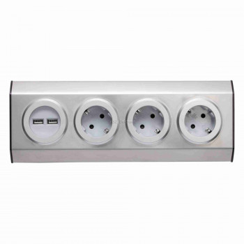 Szerelhető konyhai elosztó USB aljzatokkal Szerelhető konyhai elosztó USB aljzatokkal