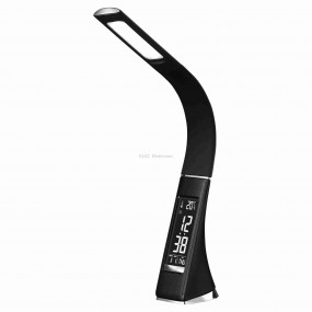 LED-es asztali lámpa, fekete LED-es asztali lámpa, fekete