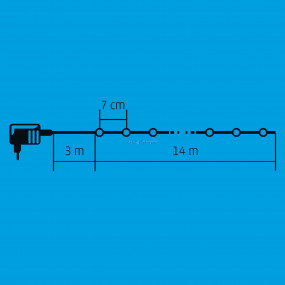 LED-es DUAL COLOR fényfüzér LED-es DUAL COLOR fényfüzér
