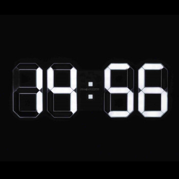 Digitális, 3D LED ébresztőóra