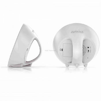 Ébresztőóra rádióval és LED-es RGB lámpával