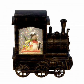 Lámpás vízkeveréssel, csillámokkal