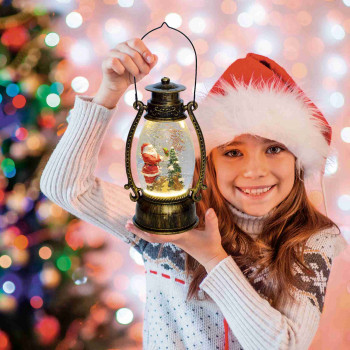 Lámpás vízkeveréssel, csillámokkal