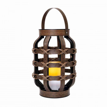 Lámpás LED gyertyával