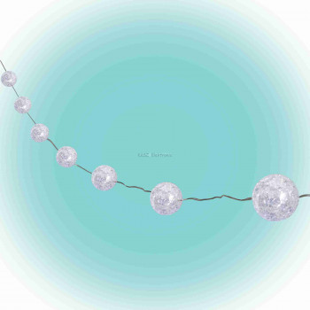 Micro LED-es golyó fényfüzér