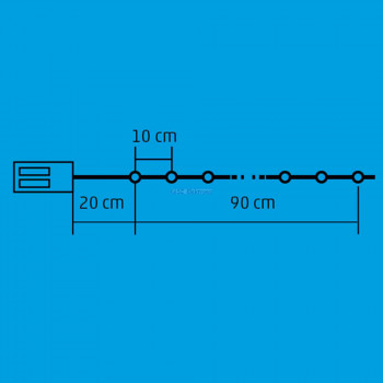 LED-s izzósor, csillag