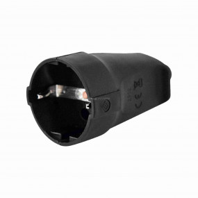 Földelt aljzat egyenes kábelvezetéssel Földelt aljzat egyenes kábelvezetéssel