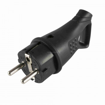 Földelt dugvilla 45°-os kábelvezetéssel Földelt dugvilla 45°-os kábelvezetéssel