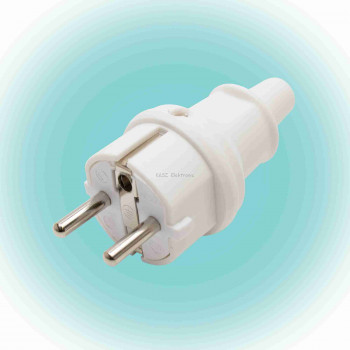 Földelt dugvilla egyenes kábelvezetéssel Földelt dugvilla egyenes kábelvezetéssel