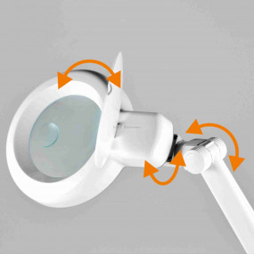 LED-es, nagyítós asztali lámpa