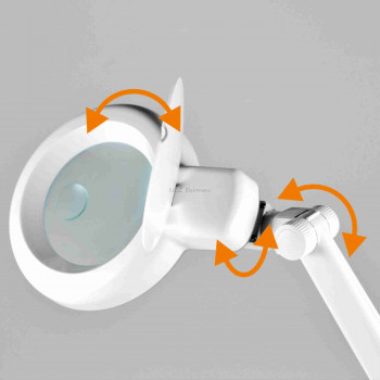 LED-es, nagyítós asztali lámpa