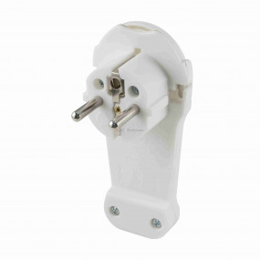 Földelt csatlakozódugó, extra lapos Földelt csatlakozódugó, extra lapos