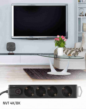 Túlfeszültségvédett hálózati elosztó