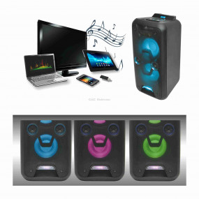 Hordozható party hangdoboz