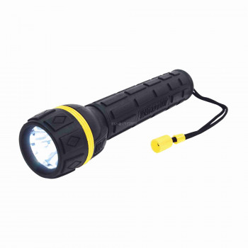 Elemlámpa, vízálló, gumírozott