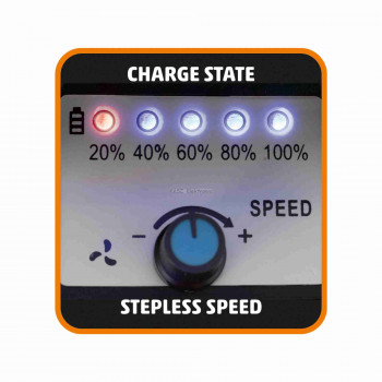 Akkumulátoros padlóventilátor