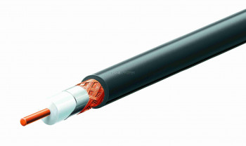 Koax kábel, 75 ohm, 100 m/tekercs