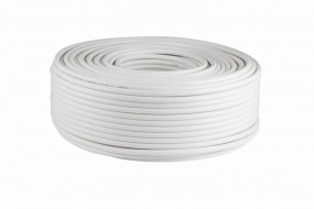 Koax kábel, 75 ohm, 100 m/tekercs