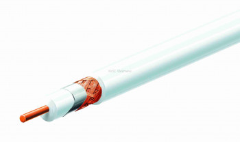 Koax kábel, 75 ohm, 100 m/tekercs