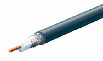 Koax kábel, 75 ohm, 100 m/tekercs