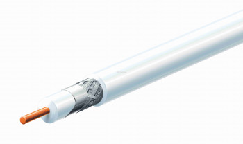 Koax kábel, 75 ohm, 100 m/tekercs