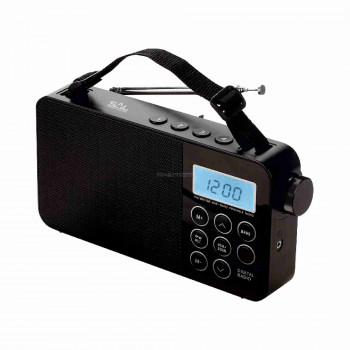 LCD táskarádió, AC / DC LCD táskarádió, AC / DC