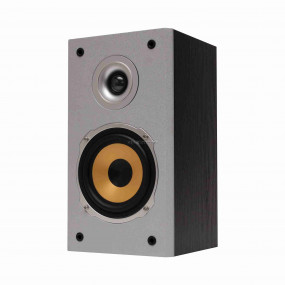 2-utas hangdoboz, fekete, 85 W, 1 db