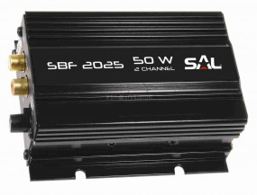 Univerzális autós erősítő, 2 csat., 4ohm, 50W Univerzális autós erősítő, 2 csat., 4ohm, 50W