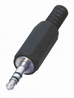 Jack dugó, sztereó, 3,5mm Jack dugó, sztereó, 3,5mm