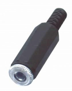 Jack aljzat, sztereó, lengő, 3,5mm