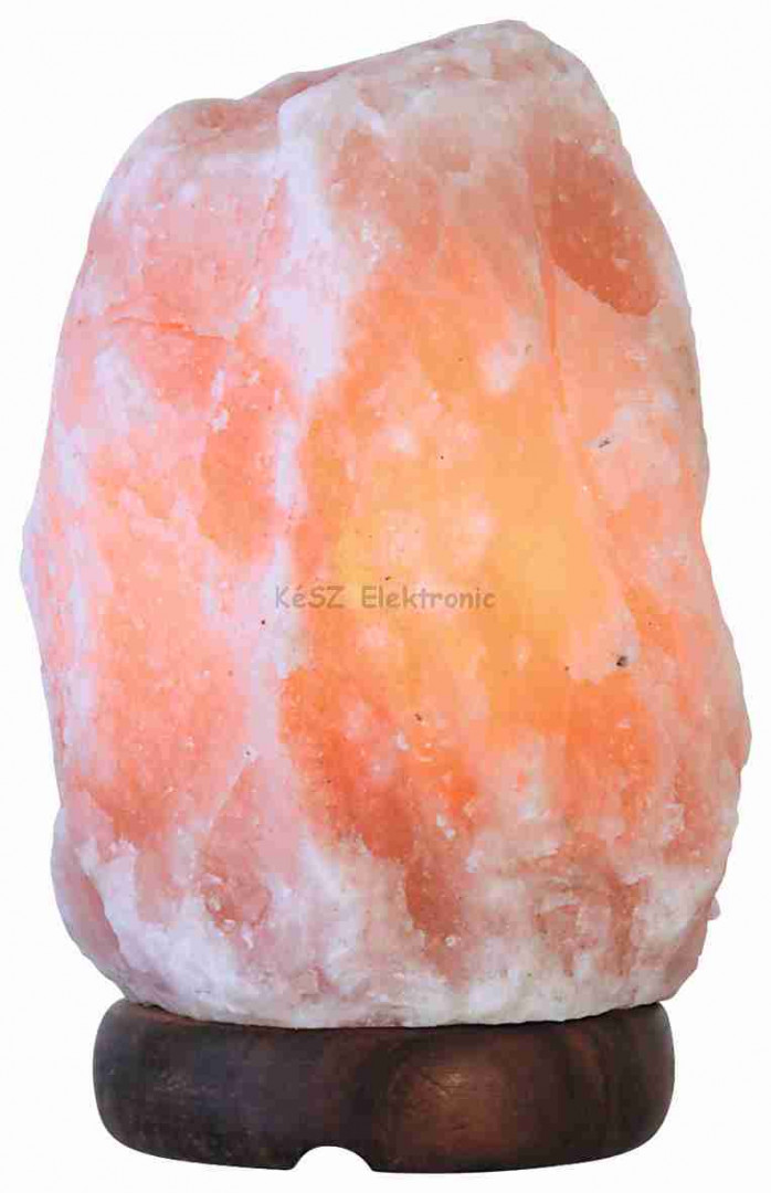 Sókristálylámpa, kő forma, 1-2kg