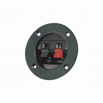 Hangfalcsatlakozó, 2 pólusú, rugós