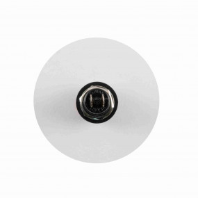 Nyomógomb, 125V/3A - 250V/1A, fekete, záró Nyomógomb, 125V/3A - 250V/1A, fekete, záró