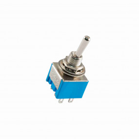 Billenőkapcsoló, 250V, 2ák, 3állás, karos, váltó