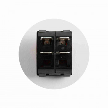 Világítós billenőkapcsoló, 250V, 2ák, zöld