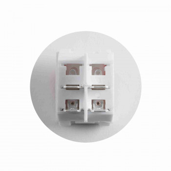 Világítós billenőkapcsoló, 250V, 2ák, piros