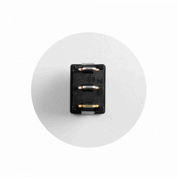 Világítós billenőkapcsoló, 250V, 1ák, piros