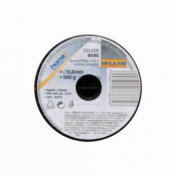 Forrasztóón, 0,8mm, 500g