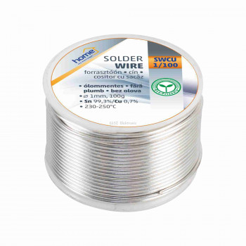 Forrasztóón 1mm, 100g