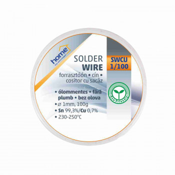 Forrasztóón 1mm, 100g