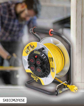 STANLEY Kültéri fém kábeldob